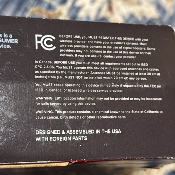 NWT weBoost Drive Sleek Vehicle Signal Booster (black) Kit CAR TRUCK VAN SUV - Picture 12 of 17